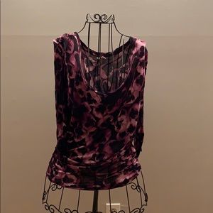 LC Lauren Conrad Quarter Sleeved Top